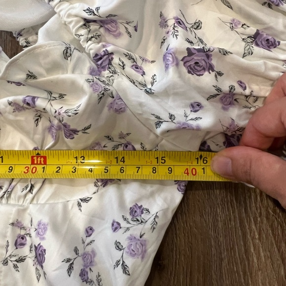 BNWT For Love and Lemons Leslie Blouse in Multi - Picture 5 of 14